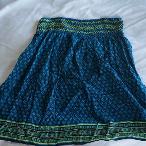 Old Navy Dark and light blue skirt